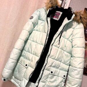 Justice girls 18 plus winter coat, snow coat raincoat